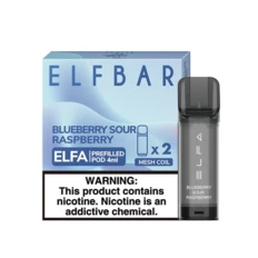 Картриджи для вейпа Elf Bar Elfa 2 мл 5% Blueberry 2 шт. (Черника)